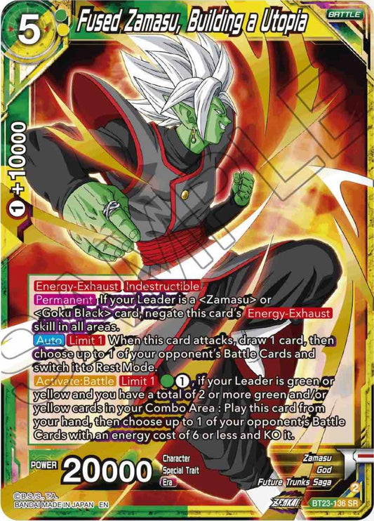 Fused Zamasu, Building a Utopia (BT23-136) (BT23)