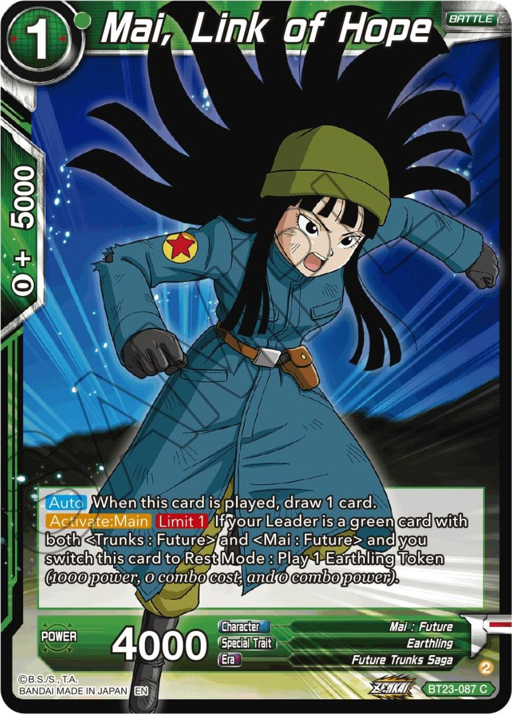 Mai, Link of Hope (BT23-087) (BT23)