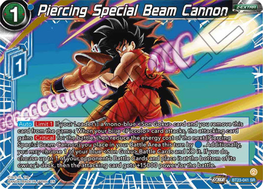 Piercing Special Beam Cannon (BT23-041) (BT23)