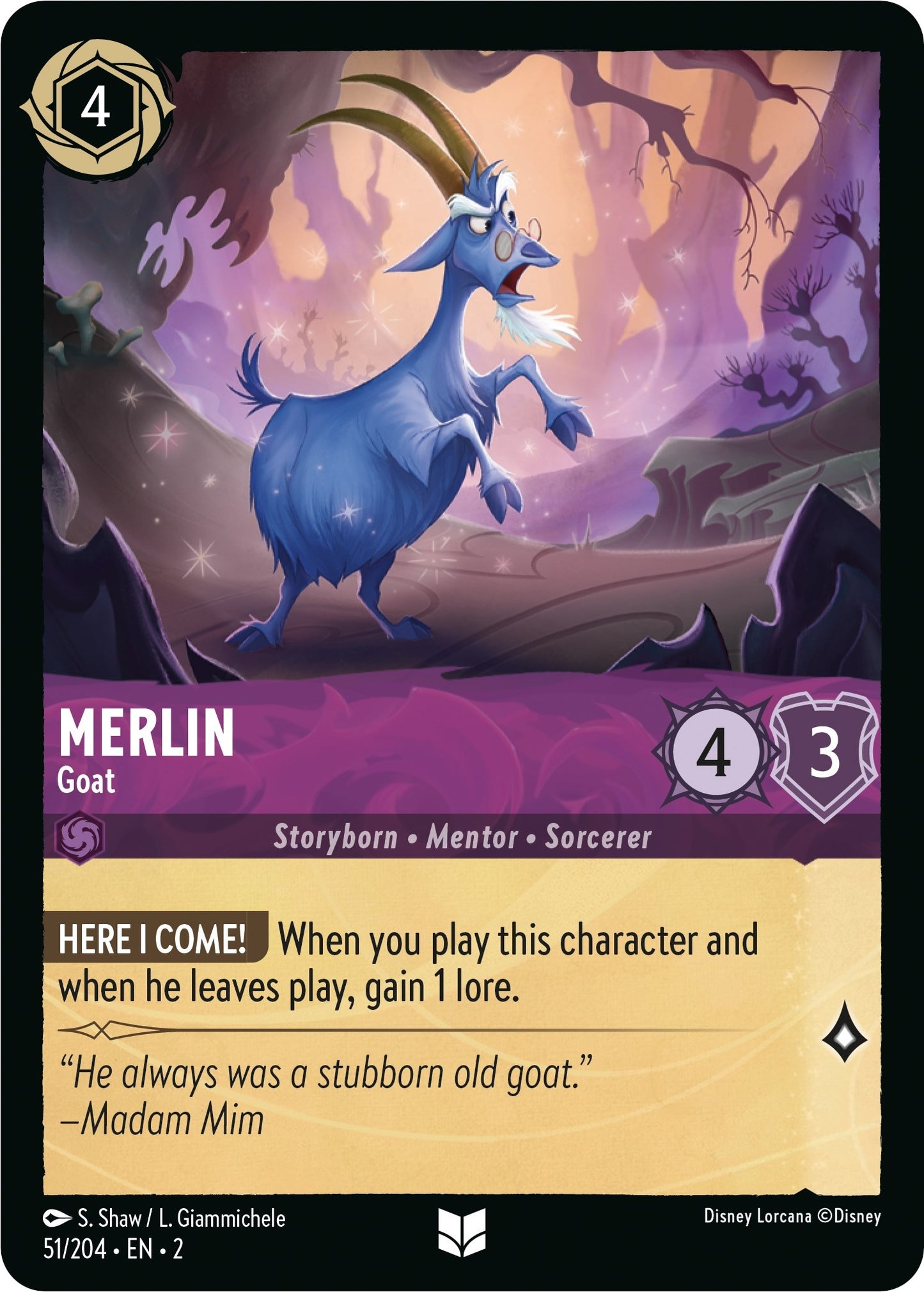 Merlin - Goat (51/204) (2)