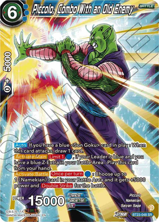 Piccolo, Combo With an Old Enemy (BT23-048) (BT23)
