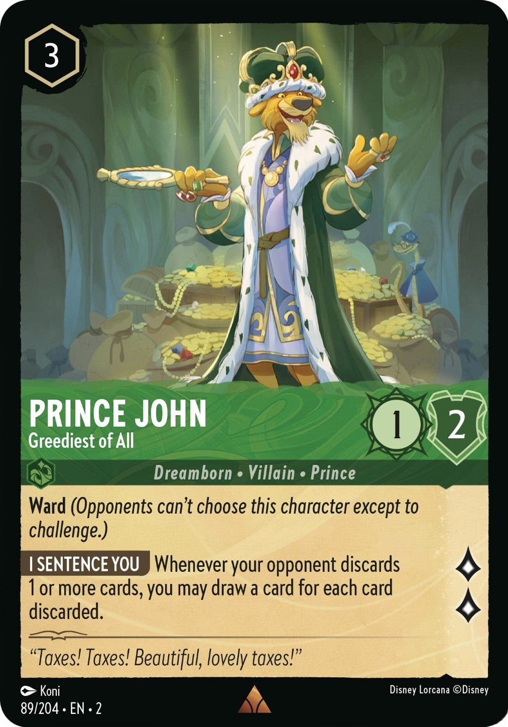Prince John - Greediest of All (89/204) (2)