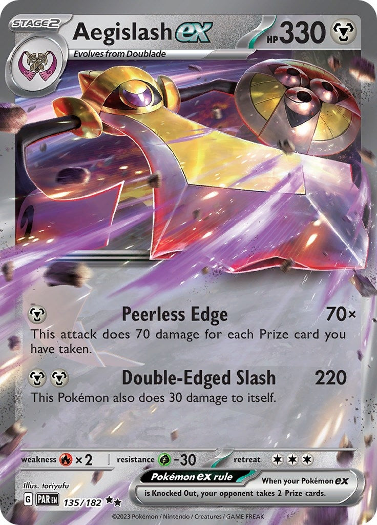 Aegislash ex (135/182) (PAR)