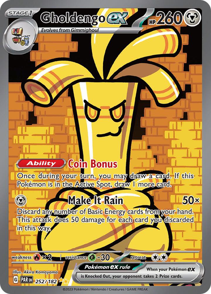 Gholdengo EX 252/182 - NM