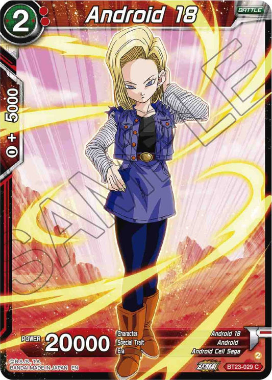 Android 18 (BT23-029) (BT23)