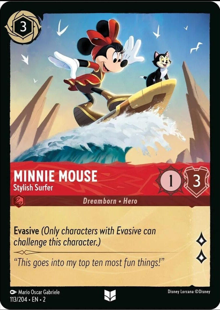 Minnie Mouse - Stylish Surfer (113/204) (2)
