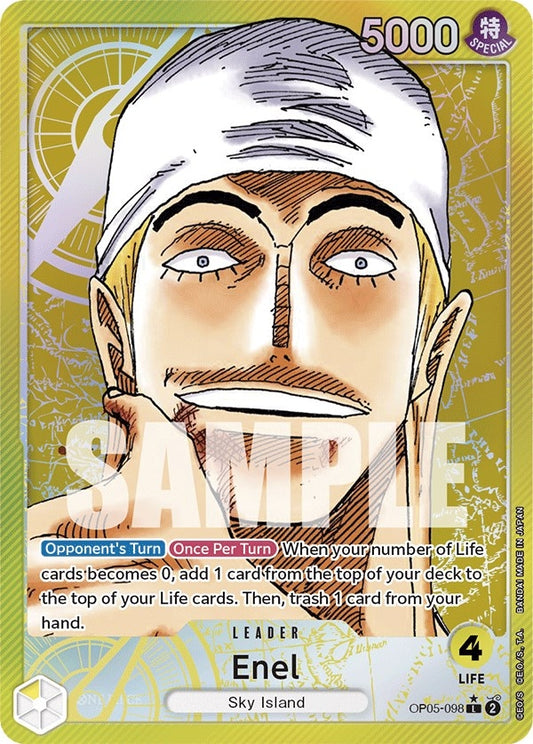 Enel (098) (Alternate Art) (OP05-098) (OP05)