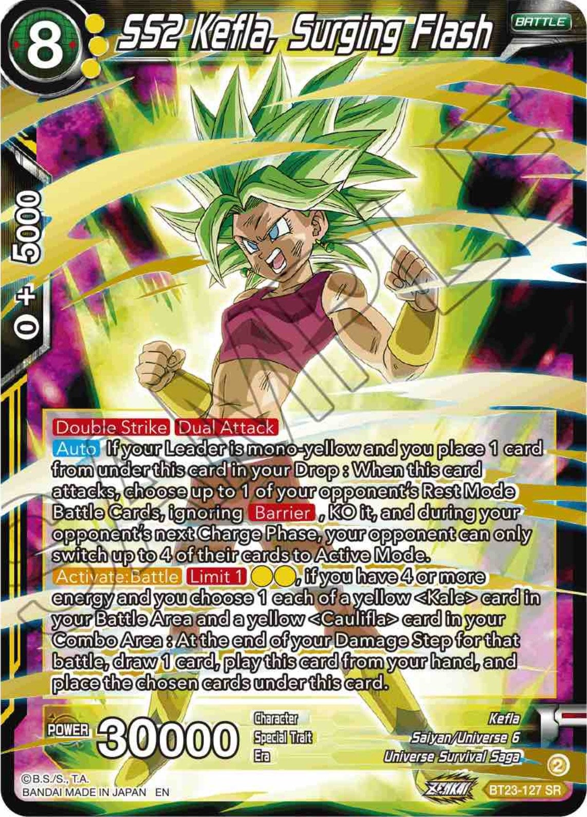 SS2 Kefla, Surging Flash (BT23-127) (BT23)