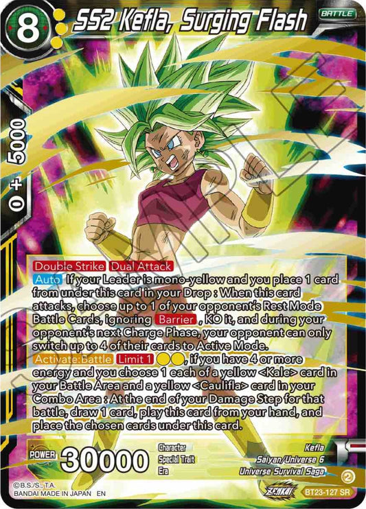 SS2 Kefla, Surging Flash (BT23-127) (BT23)