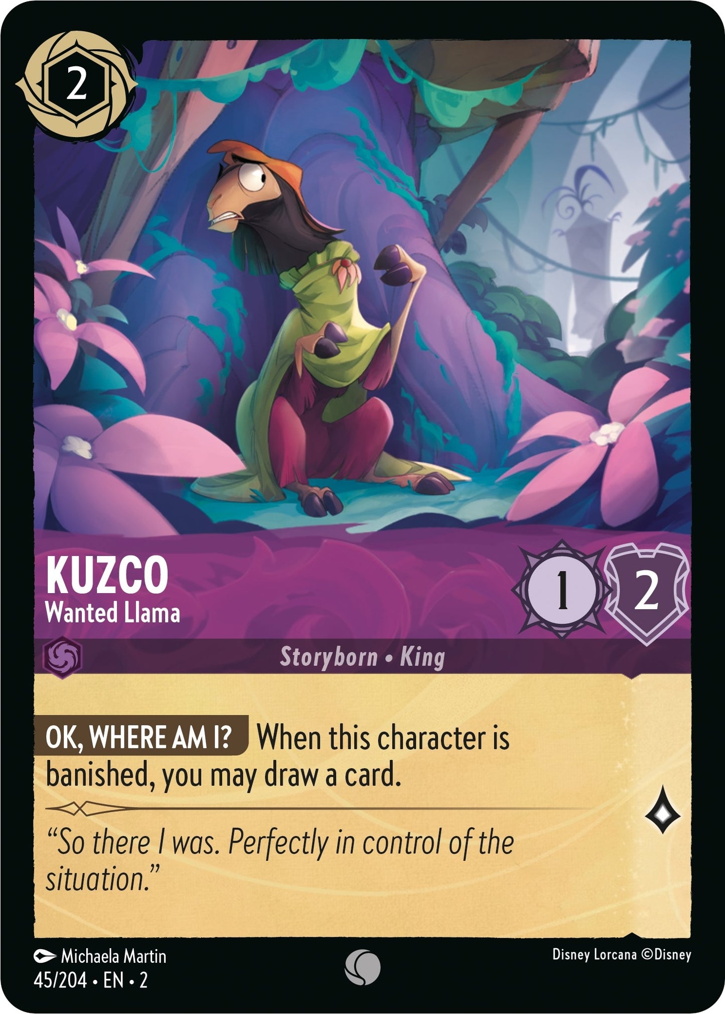 Kuzco - Wanted Llama (45/204) (2)