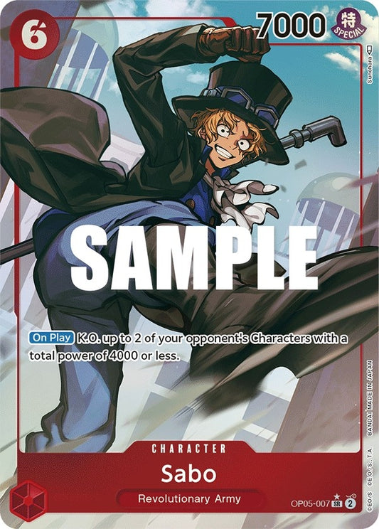 Sabo (007) (Alternate Art) (OP05-007) (OP05)