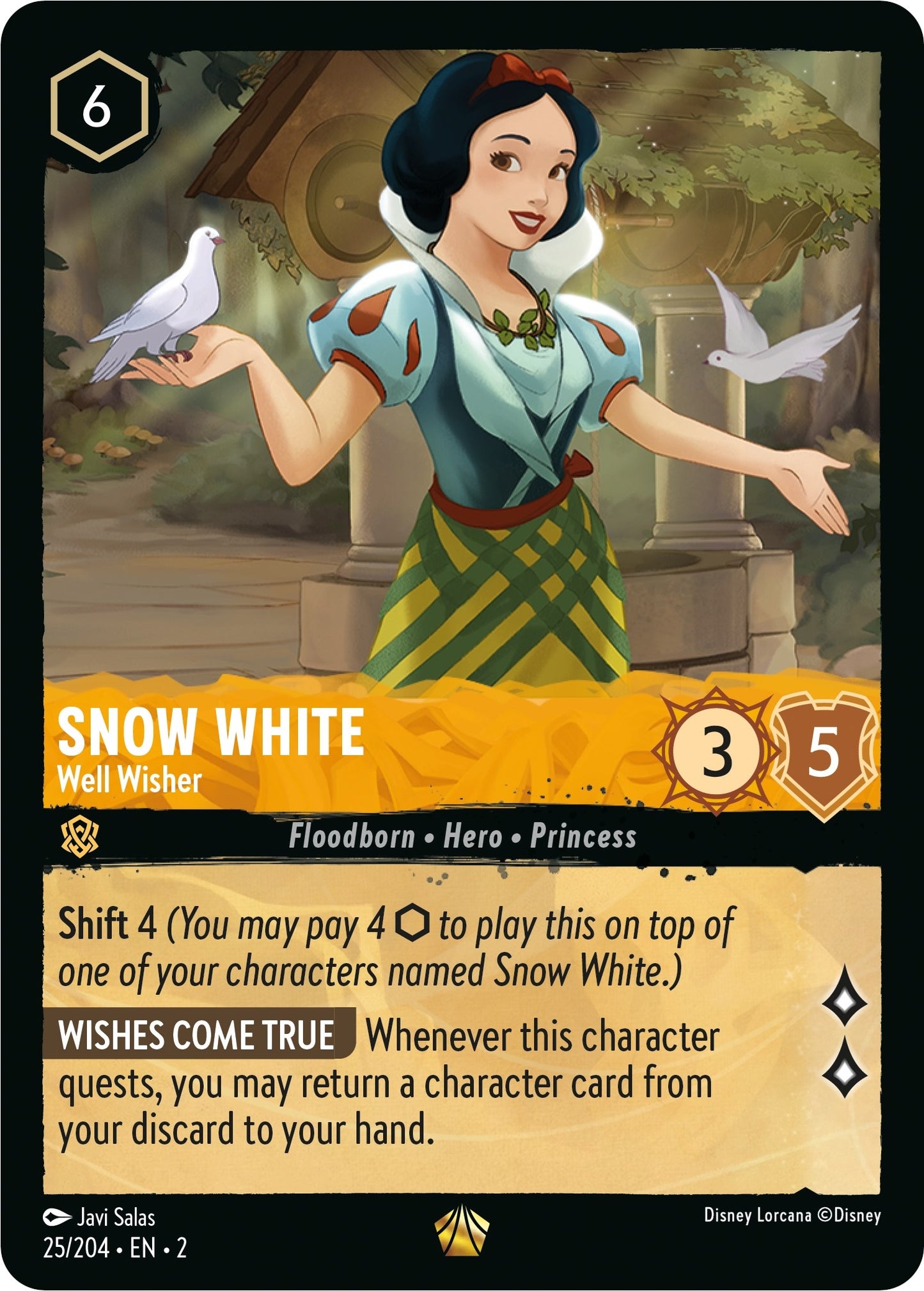 Snow White - Well Wisher (25/204) (2)
