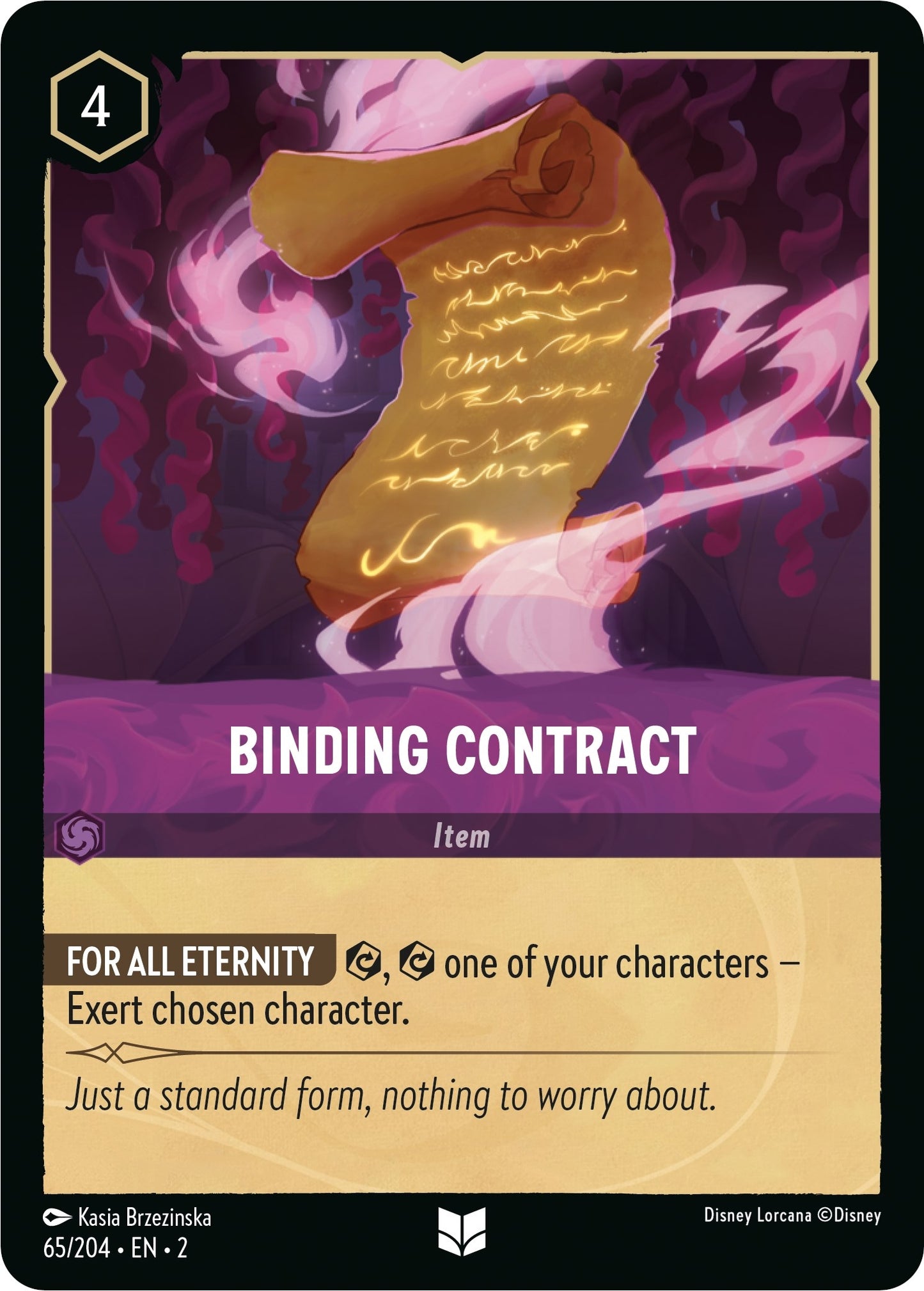 Binding Contract (65/204) (2)