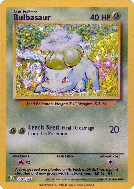 Bulbasaur (001/034) (CL)