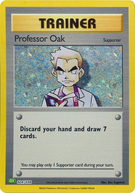 Professor Oak (CLV) (024/034) (CL)