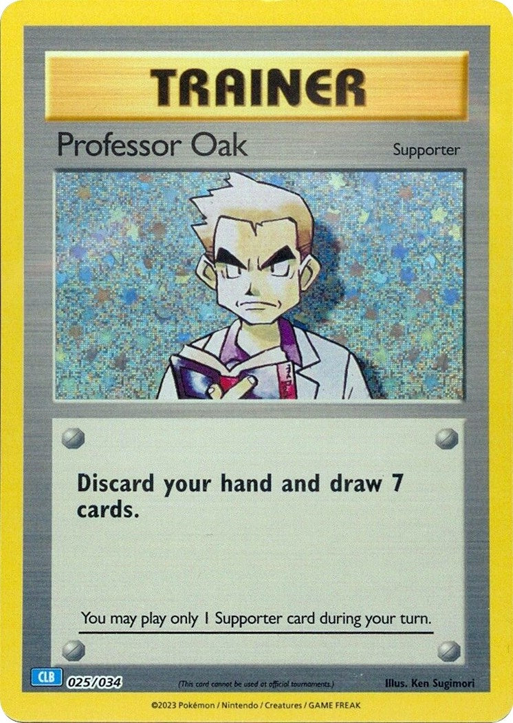 Professor Oak (CLB) (025/034) (CL)