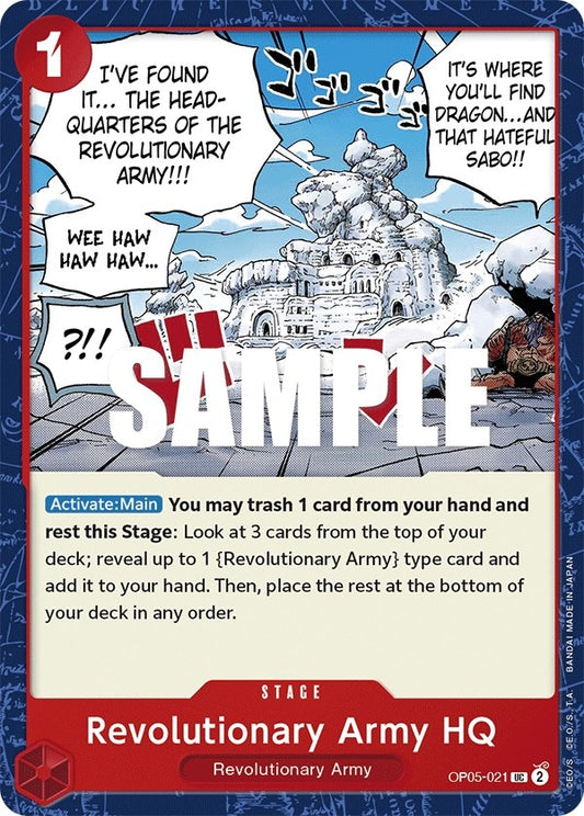Revolutionary Army HQ (OP05-021) (OP05)