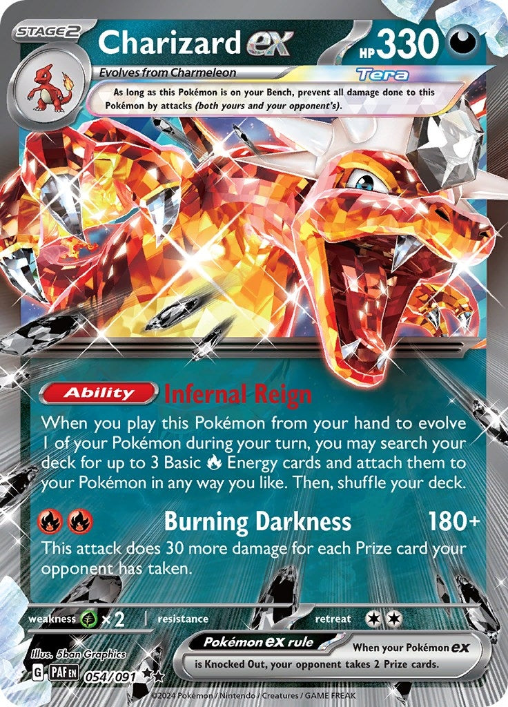 Charizard ex (054/091) (PAF)