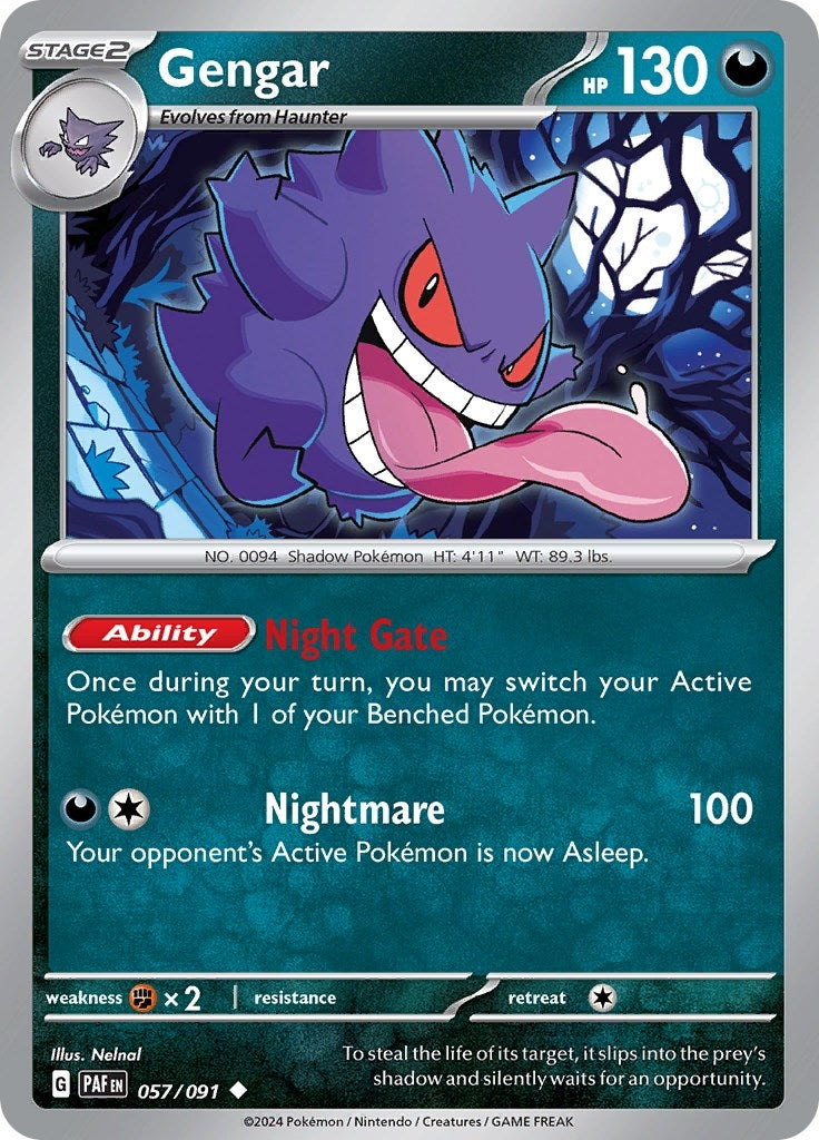Gengar (057/091) (PAF)