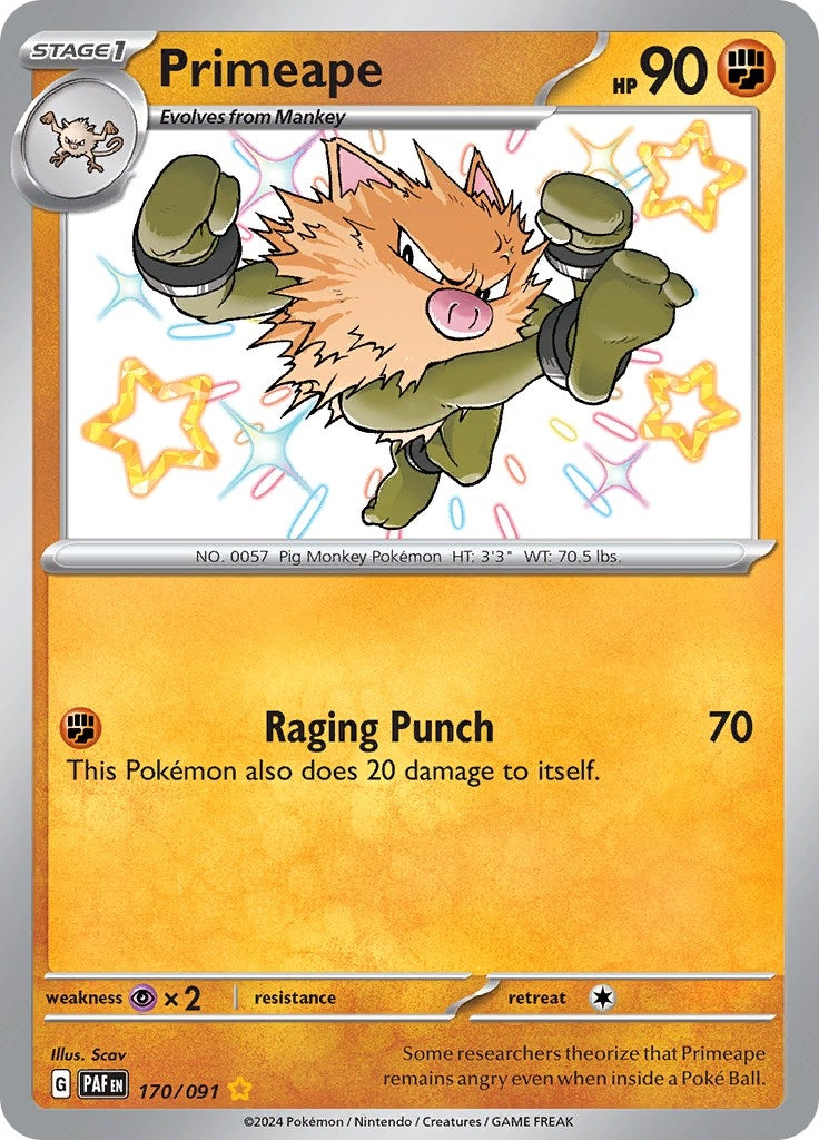 Primeape (170/091) (PAF)