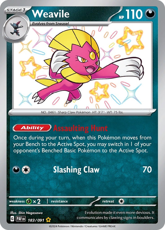 Weavile (183/091) (PAF)