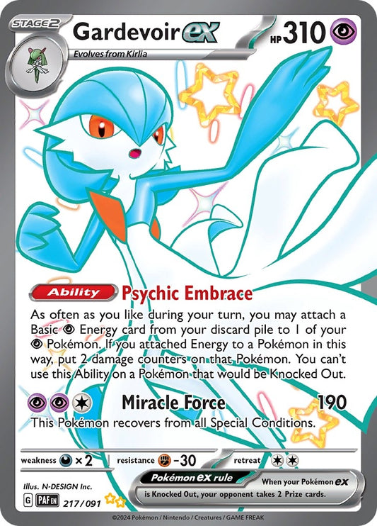 Gardevoir ex (217/091) (PAF)