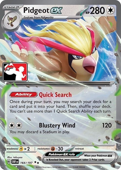 Pidgeot ex (164/197)