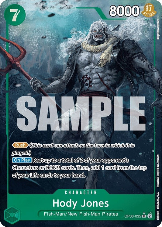Hody Jones (035) (Alternate Art) (OP06-035) (OP06)