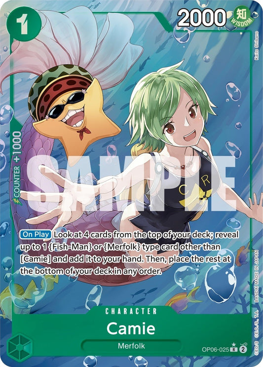 Camie (Alternate Art) (OP06-025) (OP06)