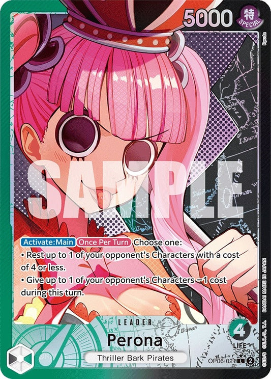 Perona (021) (Alternate Art) (OP06-021) (OP06)