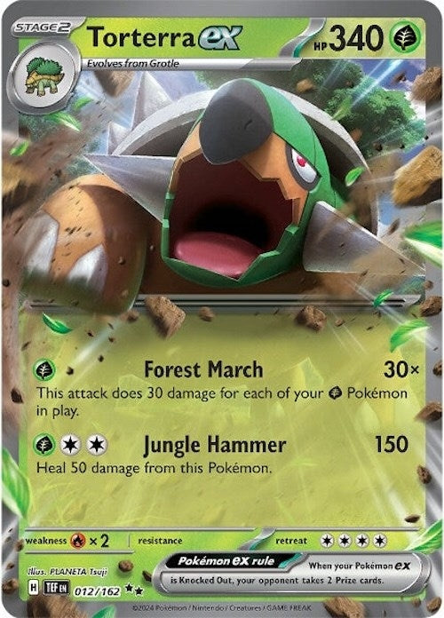 Torterra ex (012/162) (TEF)