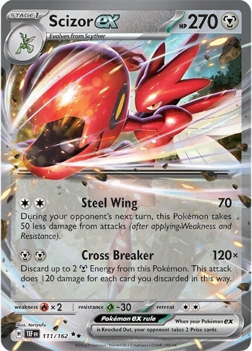 Scizor ex (111/162) (TEF)