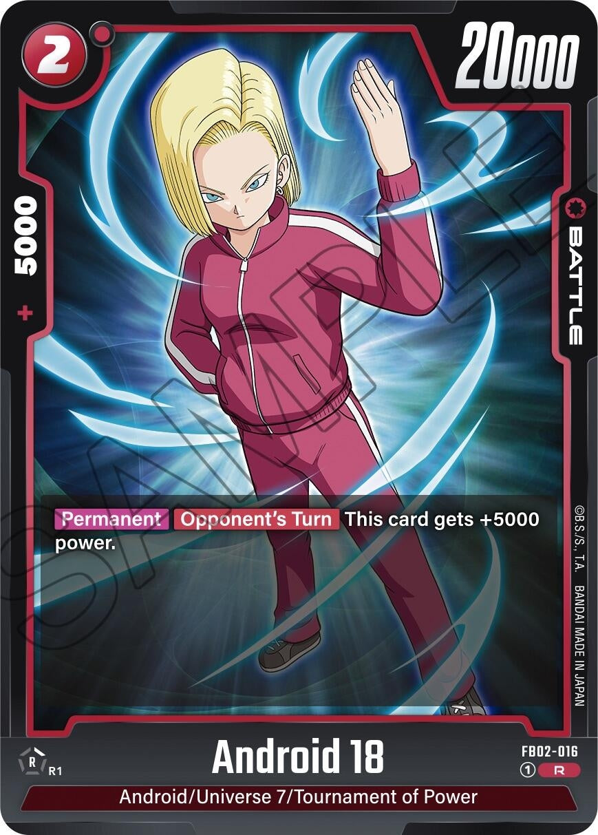 Android 18 - FB02-016 (FB02-016) (FB02)