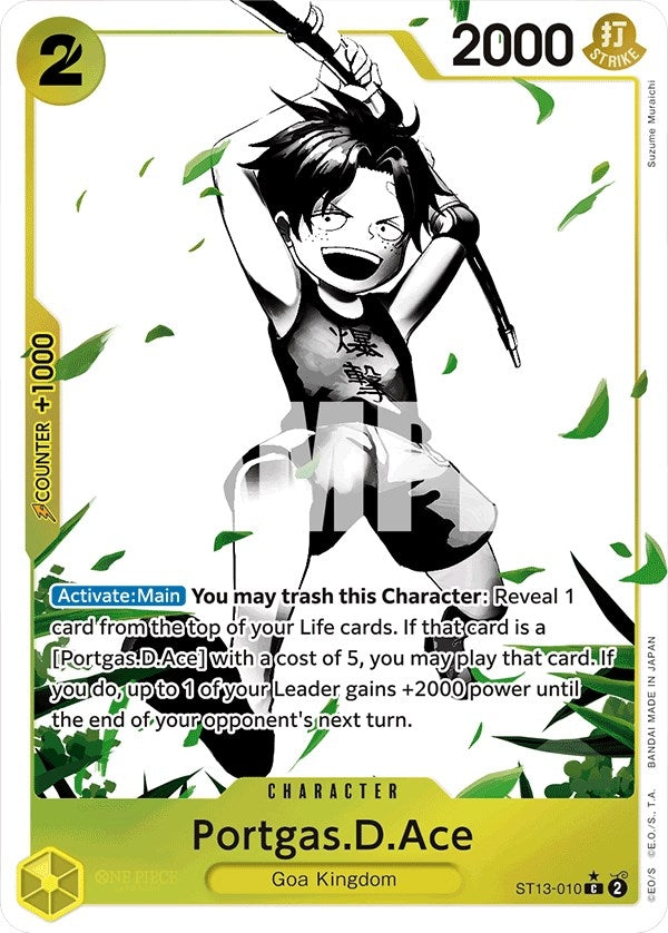 Portgas.D.Ace (010) (Parallel) (ST13-010) (ST-13)