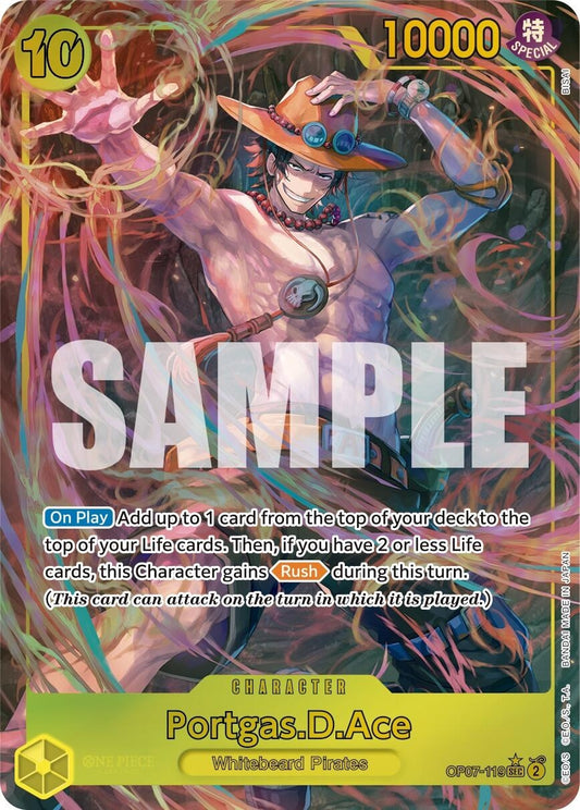 Portgas.D.Ace (119) (Parallel) (OP07-119) (OP07)