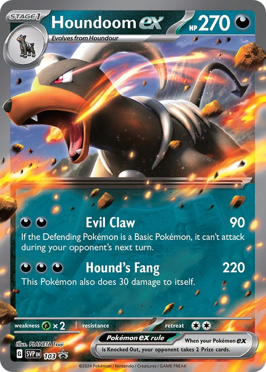 Houndoom ex - 103 (103) (SVP)