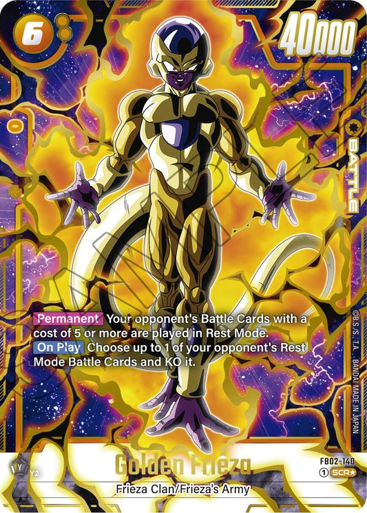 Golden Frieza (Alternate Art) (FB02-140) (FB02)
