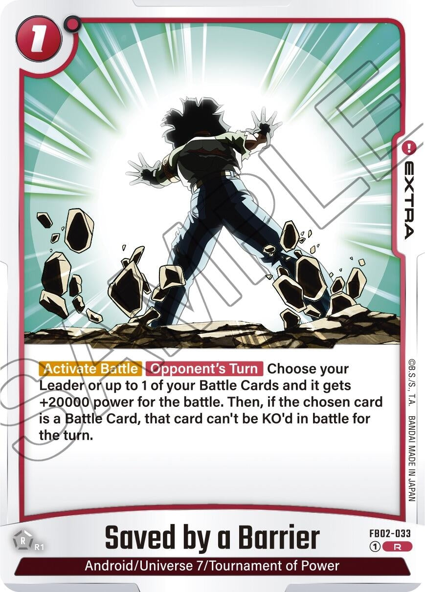 Saved by a Barrier (FB02-033) (FB02)