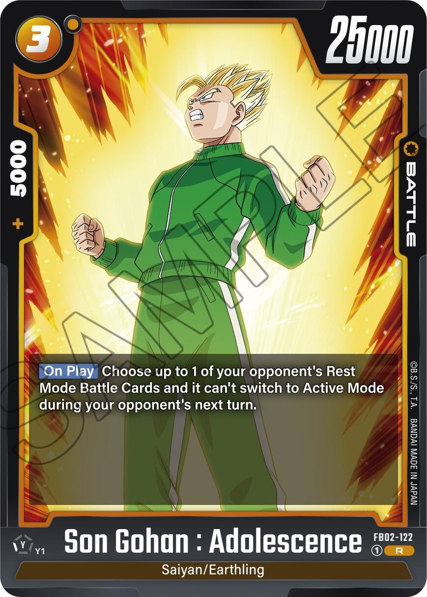 Son Gohan : Adolescence - FB02-122 (FB02-122) (FB02)