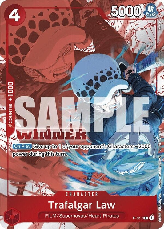Trafalgar Law (Winner Pack Vol. 7) (P-017) (OP-PR)