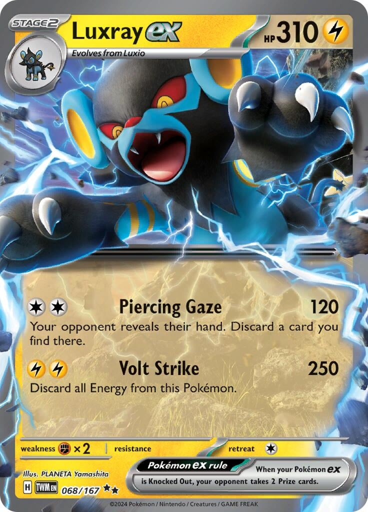 Luxray ex (068/167) (TWM)
