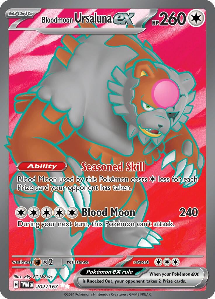 Bloodmoon Ursaluna ex (202/167) (TWM)