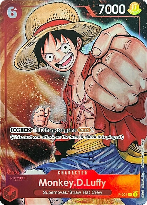 Monkey.D.Luffy (Premium Card Collection -BANDAI CARD GAMES Fest. 23-24 Edition-) (P-001) (OP-PR)