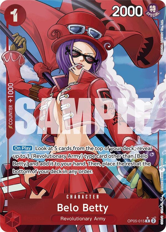 Belo Betty (Alternate Art) (OP05-015) (PRB-01)