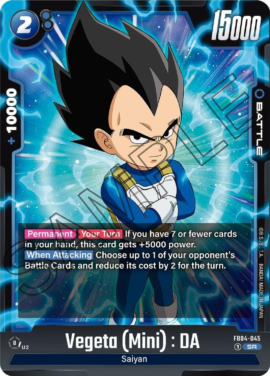 Vegeta (Mini) : DA (FB04-045) (FB04)