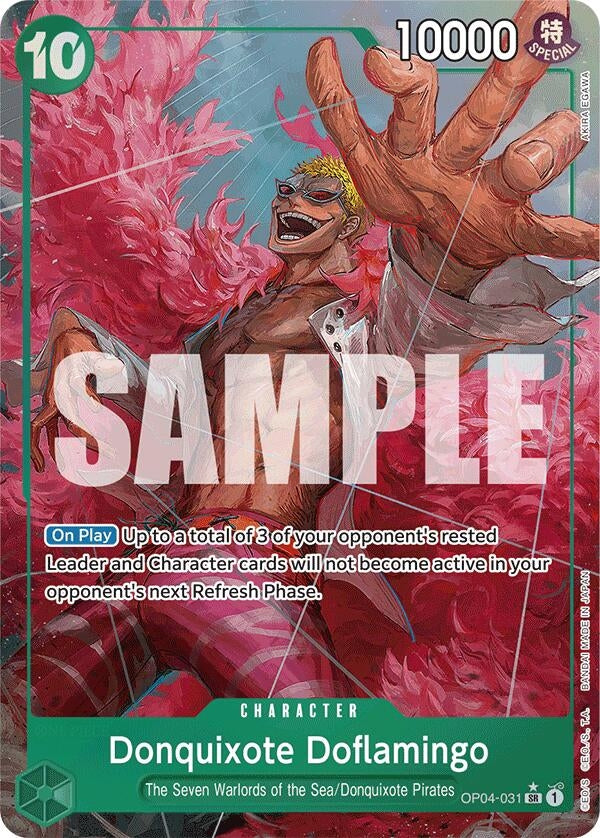Donquixote Doflamingo (Alternate Art) (OP04-031) (PRB-01)