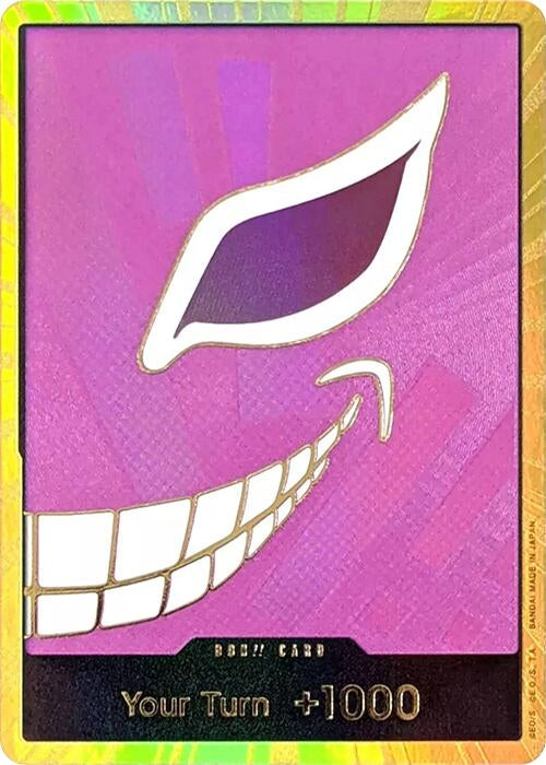 DON!! Card (Donquixote Doflamingo) (Gold) (PRB-01)