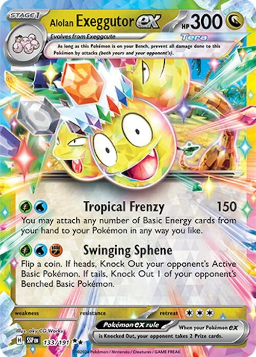 Alolan Exeggutor ex (133/191) (SSP)