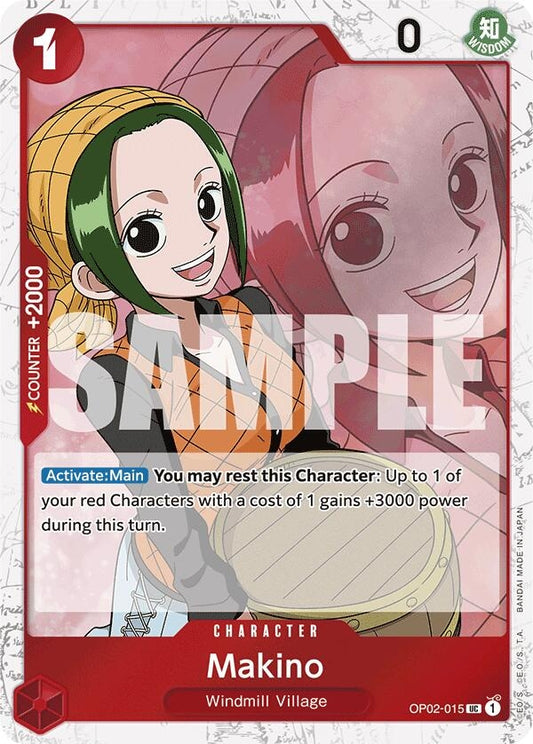 Makino (Jolly Roger Foil) (OP02-015) (PRB-01)