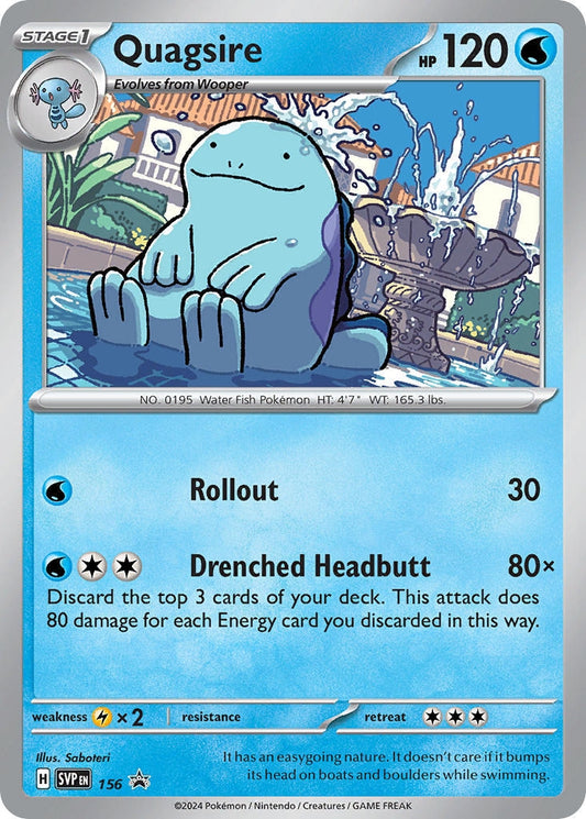 Quagsire - 156 (156) (SVP)